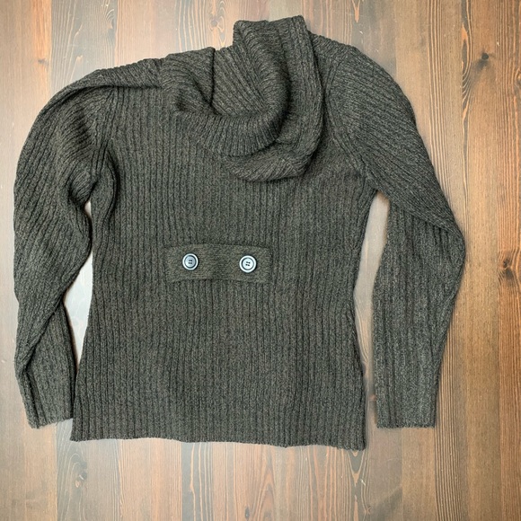 2 FOR $20 Carducci hooded sweater cardigan M - Picture 2 of 5